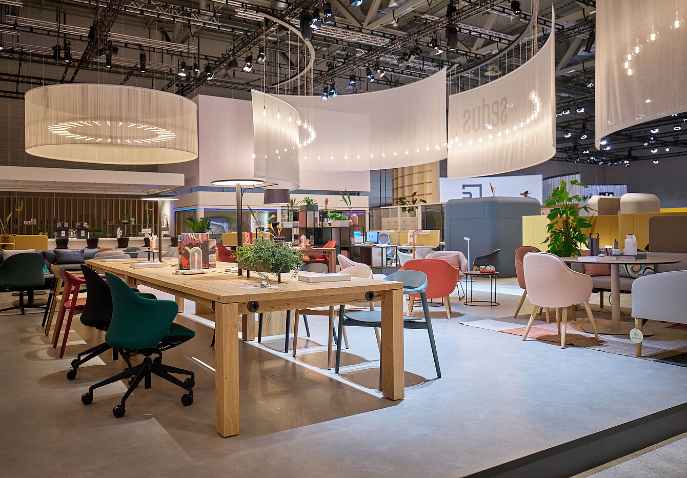 se:cafe area at the booth