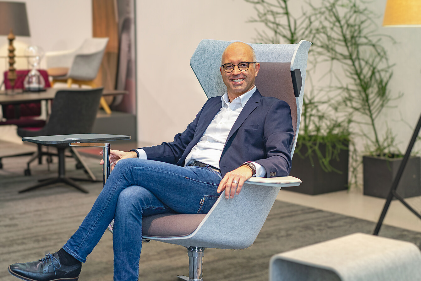 CEO Thomas Möller von der Klöber GmbH