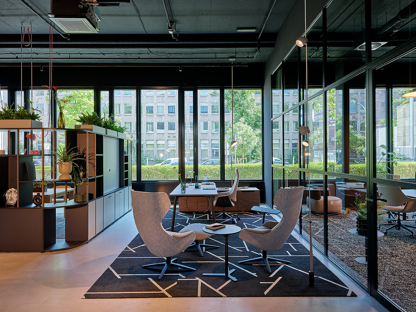 Nuestra gama premium: se:mission y se:vision el showroom de Düsseldorf
