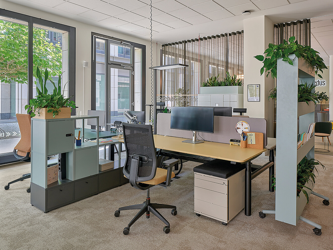 Environnement de travail Sedus HUB Berlin