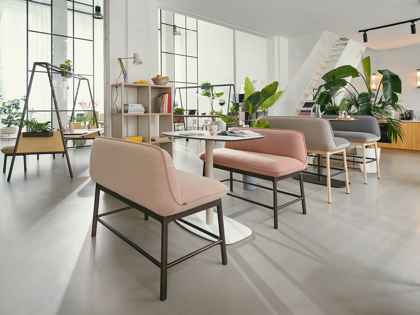 se:café bench – Des bancs confortables pour des bureaux accueillants