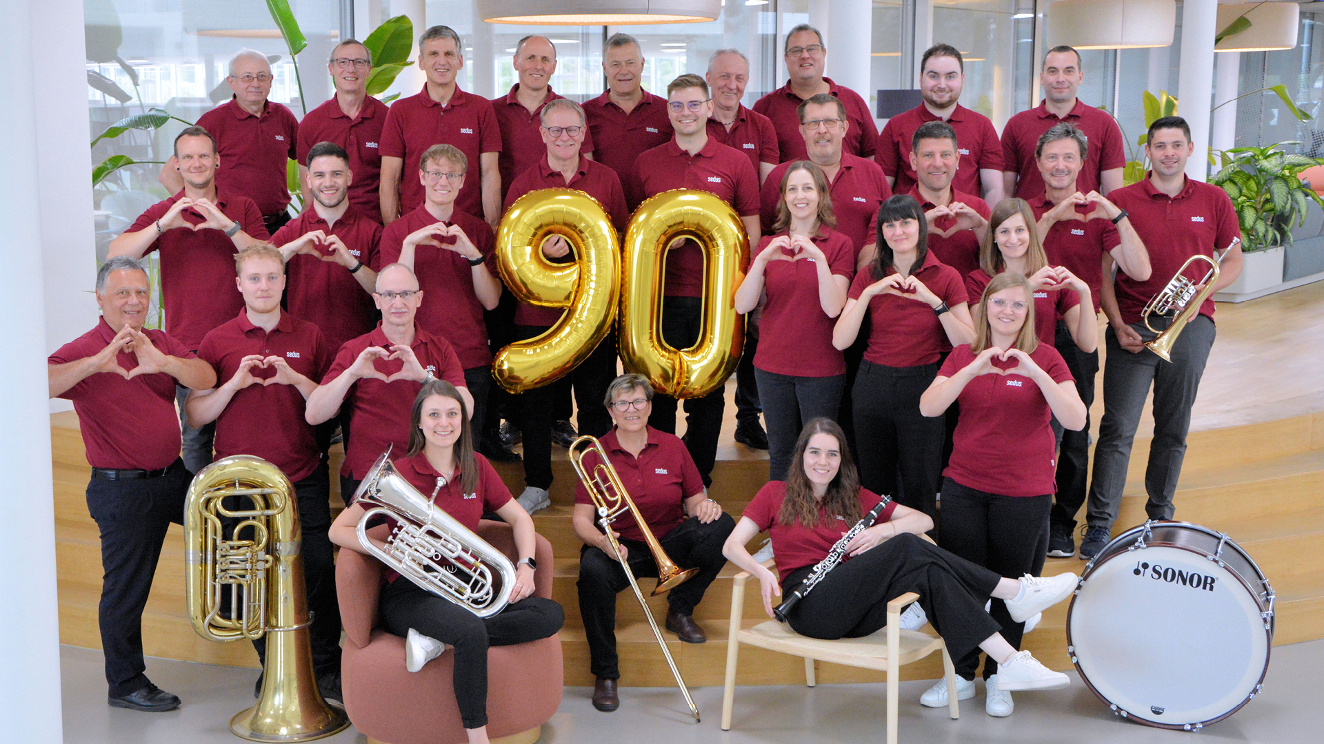 90 ans de Sedus Werksmusik – un anniversaire très spécial