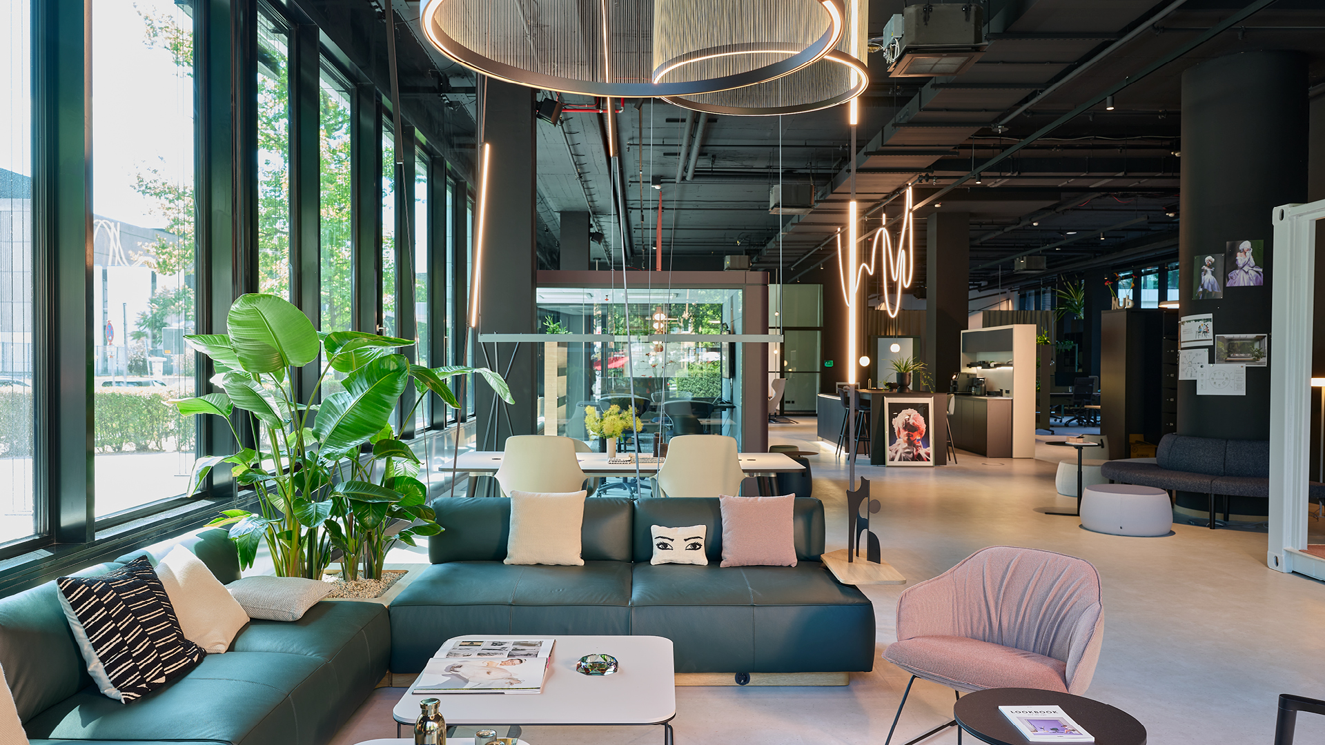 Un lugar para el diálogo y el diseño: el nuevo Sedus HUB Düsseldorf