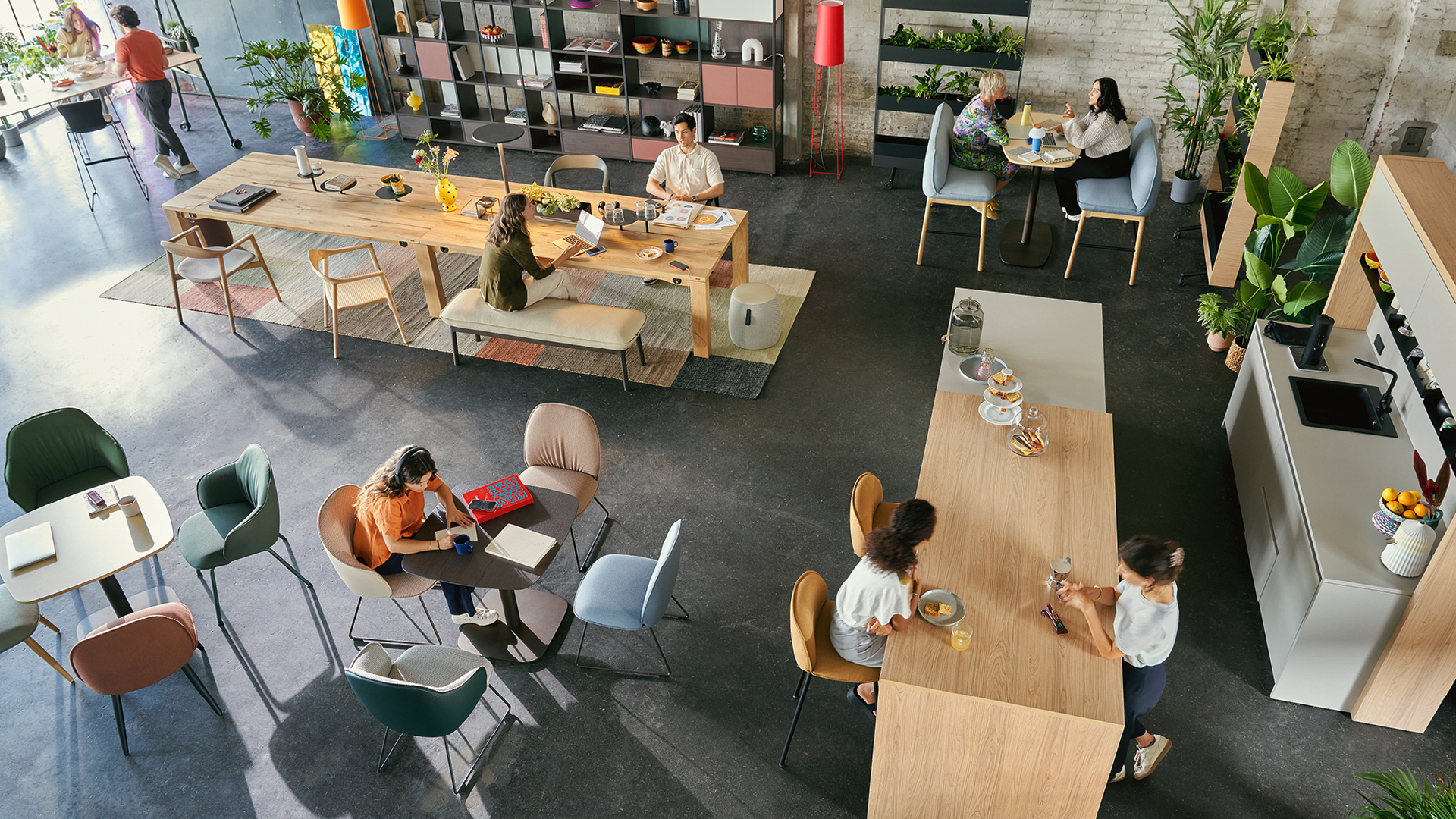 I quattro archetipi del Work Café e le loro atmosfere