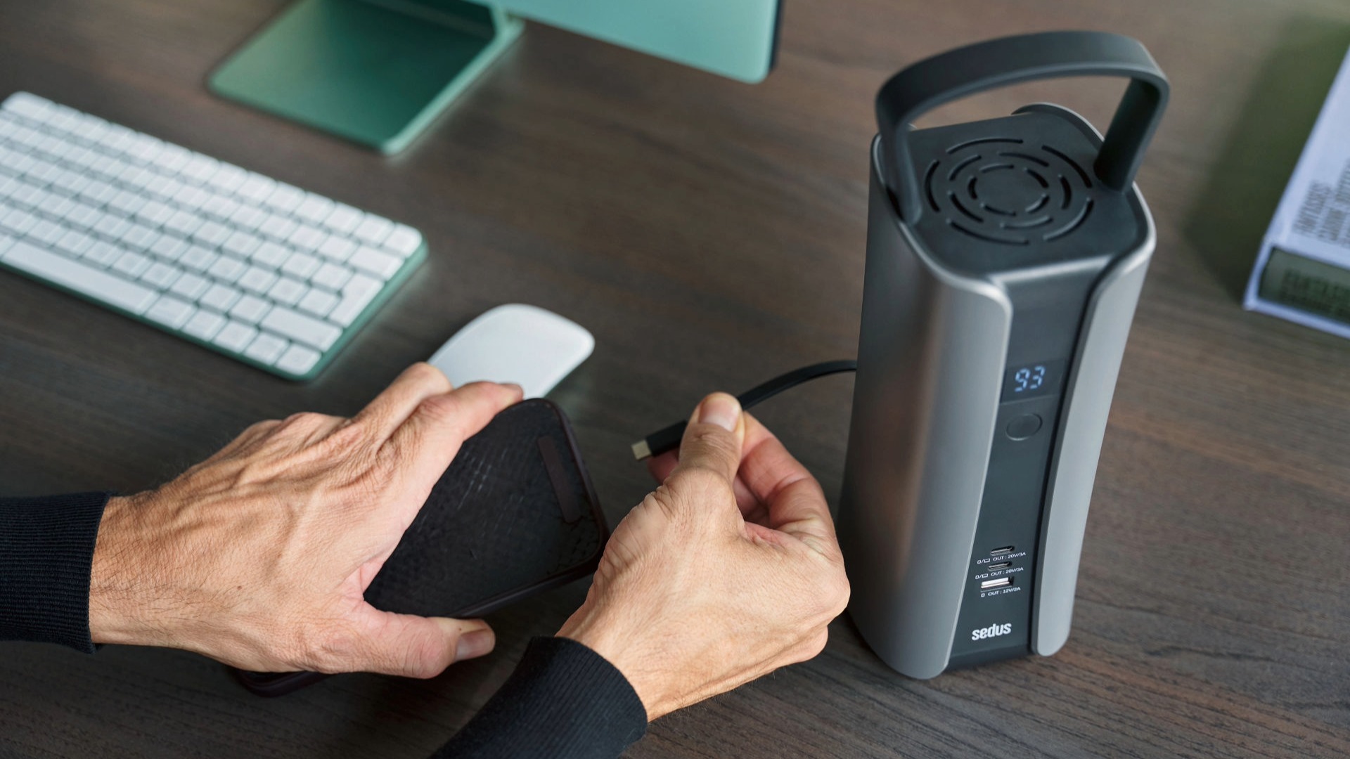 se:charge – Batteria portatile per ambienti di lavoro flessibili