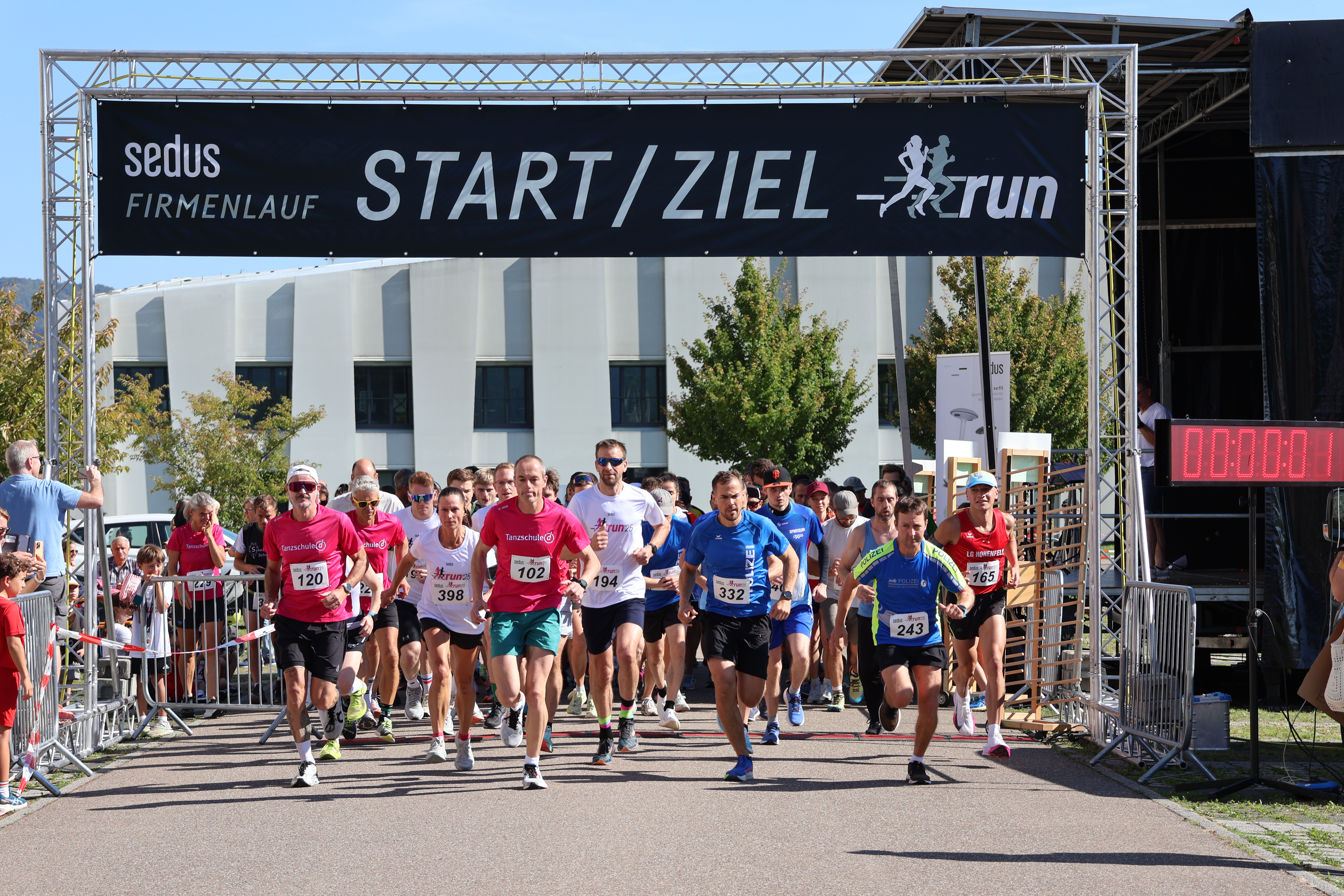 Mehr als 500 Läufer starten beim 11. Sedus RUN in Dogern