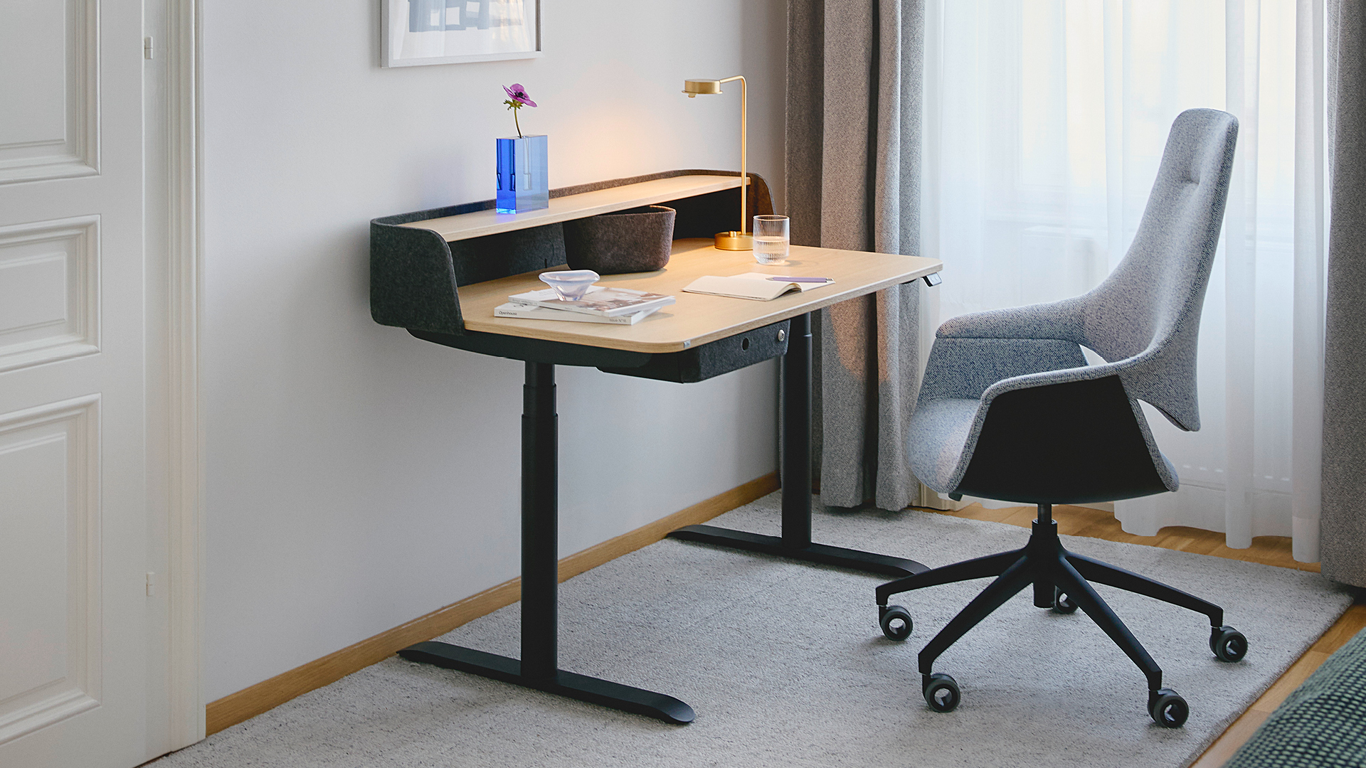 Trabajar desde casa, vivir con estilo: las nuevas soluciones para la oficina en casa de Sedus