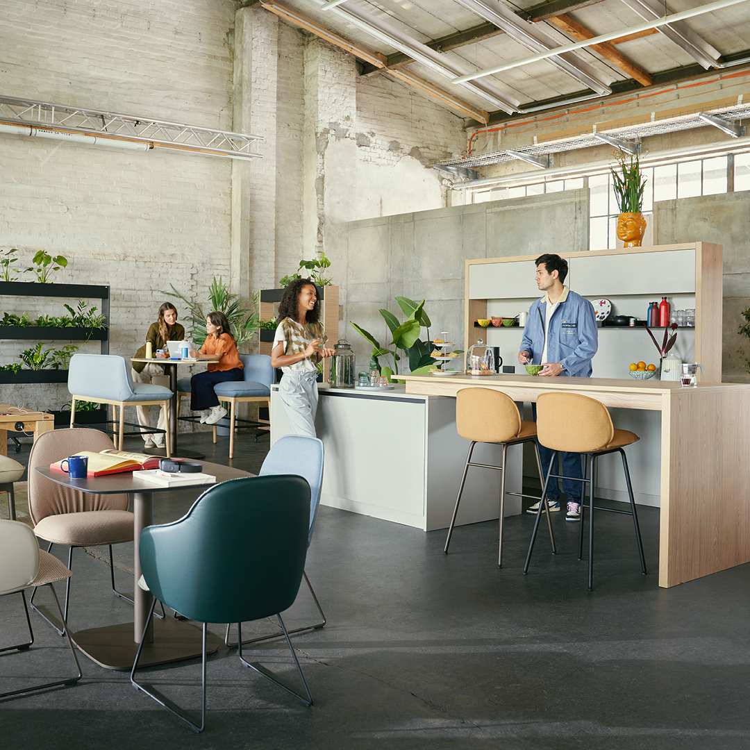 people in collaboration at the office